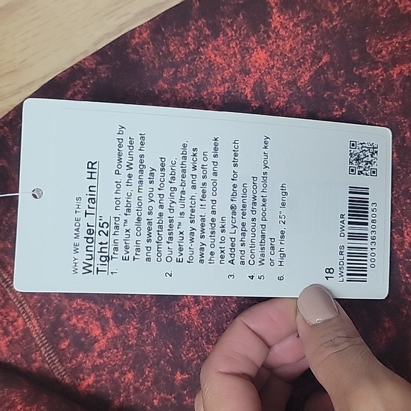 Wunder Train High-Rise Tight 25" - Picture 8 of 8